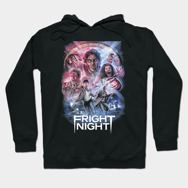 Fright Artwork Hoodie by Lianame